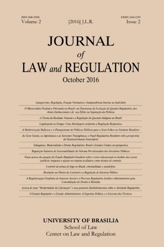 Journal of Law and Regulation / Revista de Direito Setorial e Regulatorio: Vol. 2, Issue 2 (Portuguese Edition)