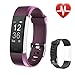 Letsfit Fitness Tracker HR, Activity Tracker Watch with Heart Rate Monitor, Pedometer, Sleep Monitor, 14 Sports Modes, Step Counter, Calorie Counter, IP67 Waterproof Fitness Watch for Kids Women Men