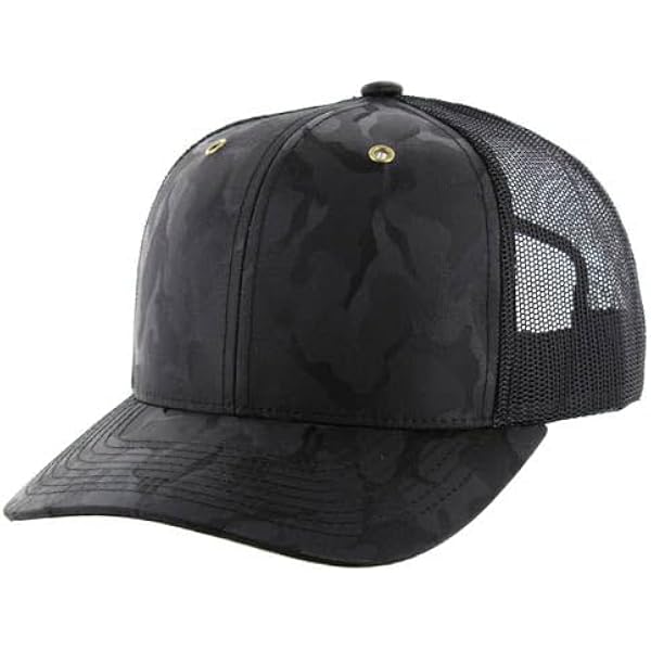 Amazon.com: Kamel 815 Snapback Mesh Trucker Cap Slight Curve  display picture 1