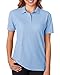 Gildan Womens DryBlend 6.3 oz. Double Piqué Sport Shirt (G728L) -LIGHT BLUE -M