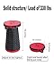 Anytopone Retractable Folding Stool Sturdy Portable Lightweight Plastic Stool for Fishing Hiking Traveling Outdoor Activities, Holds up 330 Lbsthumb 1