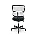 OFM ESS Collection Swivel Mesh Back Armless Task Chair, in Black (ESS-3020)