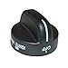 Upgraded Lifetime Appliance 8273103 Knob Compatible with Whirlpool Range Oven - Black