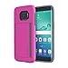 Samsung Galaxy S7 edge case, Incipio Stowaway, Credit Card Case with Integrated Stand Wallet Polycarbonate Rigid Cover  - Pink