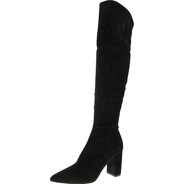Amazon.com | Nine West Women's Sensa Boot, Black 002, 5 | Over-the