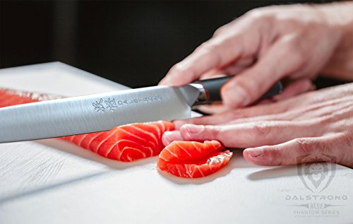 DALSTRONG Yanagiba Sushi Knife - Phantom Series - Japanese AUS 8 Steel - 9" - Traditional Sashimi Knife - Single Bevel - Sheath