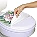 Toilet Tattoos, Toilet Seat Cover Decal, Watercolor Iris, Size Round/standard