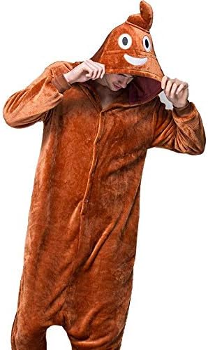 DUKUNKUN Adult Pajamas Women Men Halloween Winter Unisex Long Sleeve Cartoon Cosplay Cartoon Party Christmas