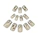 Coscelia Pre-design Acrylic False Nails Tips Glittery Fake Nails 3D DIY french Rhinestone Nail Art Decoration