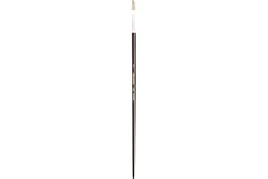 Silver Brush Limited 1103 Silverstone Filbert Brush for Oil Painting, Size 3, Long Handle