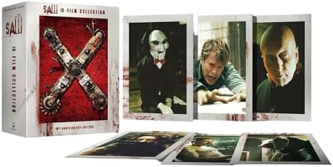 Amazon.com: Saw: 10-Film Collection - DVD, BLURAY, Digital : Leigh