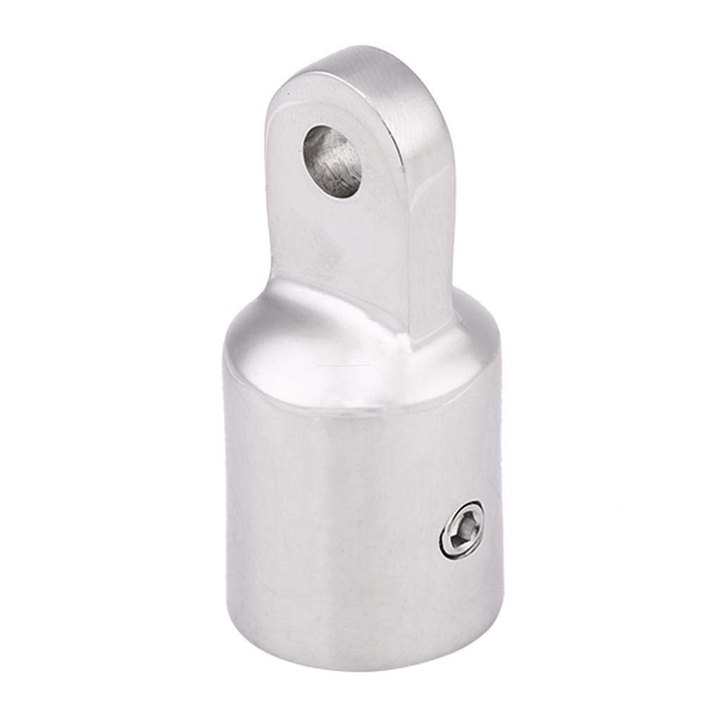 Eye End Fitting-Duokon 7/8inch 3/4 inch Stainless Steel Eye End,Eye End Cap for Boat Bimini Top Cap Fitting Hardware(Silver)(19mm)