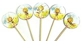 [RusToyShop] 10 psc Maya the bee party cake cupcake topper favor birthday cupcake toppers cartoon series to children's holiday miniature, surprise baby, party favor Figurine birthday