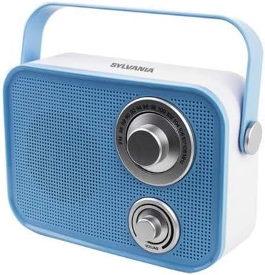 sylvania retro bluetooth speaker fm radio