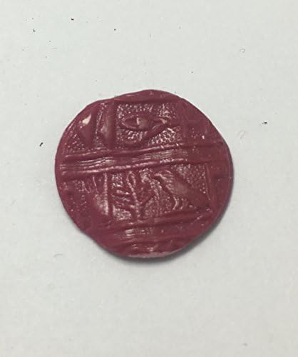 Egyptian Hieroglyphics in Raspberry Pink - Handmade Pendant with or without Necklace Chain