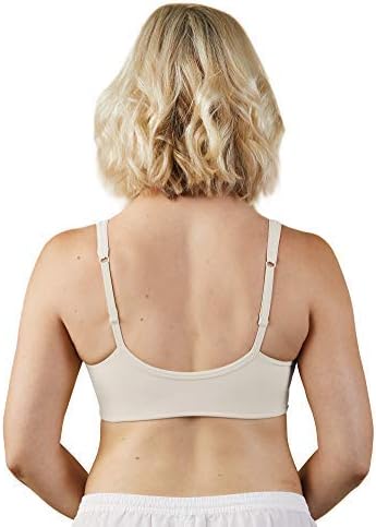 Bravado! Designs Ballet Nursing Sleep Bra for Maternity/Breastfeeding, Antique White, Large, Antique White With Lace - Image 3