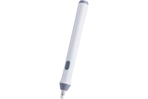 ZASCHMOY Tenwin Electric Battery Operated Automatic Pencil Eraser with 22 Eraser Refills - Precise, Adjustable, Ideal for Art
