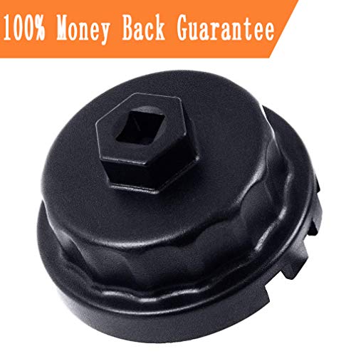 Ibetter Oil Filter Wrench for Toyota Lexus Scion Avalon Rav4 with 2.5L to 5.7L Engines, Oil Filter Drain Tool to Change Oil, Oil Filter Socket Wrench Kit for Camry, RAV4, Highlander, Sienna, Tundra