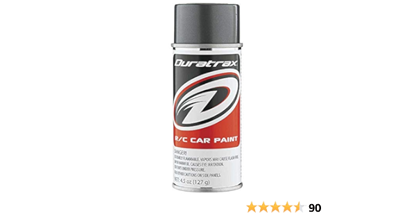 Duratrax Polycarb Spray Gun Metal 