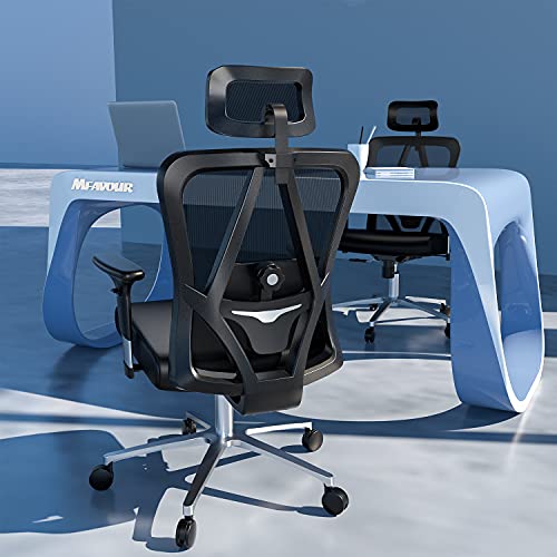 Ergonomic Office Chair, mfavour Office Chair with BiDirectional