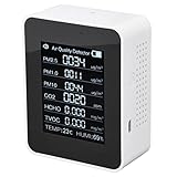 Air Quality Monitor 8 in 1 Color Screen