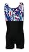 Little Girls Spliced Gymnastics Biketard