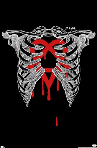Trends International HIM - Ribs Wall Poster, 34L x 22.4W, Premium Unframed Vers…