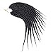 Ago 6Packs 12inch Havana Twist Crochet Hair Senegalese Twists Hair Low Temperature Braiding Hair 12Strands/Pack(12inch/6packs, 1B#)