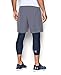 Under Armour Men's HeatGear Armour Compression ¾ Leggings, Midnight Navy/Steel, Large