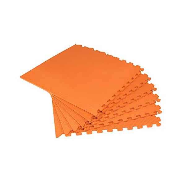 We Sell Mats 3/8 Inch Thick Multipurpose Exercise Floor Mat with EVA