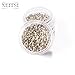 Neitsi Non-Silicone Nano Rings Beads for Nano Tip Remy Hair Extensions (500pcs, Blonde)