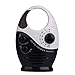 Mini FM Am Waterproof Shower Music Hanging Radio Suit Bathroom Bath Cabin Black Powerful Hi-Fi Speakers Portable Radio Operated (Black)