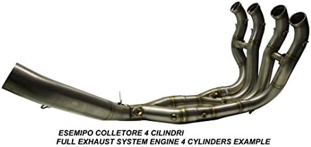 GPR EXHAUST SYSTEM COMPATIBLE FOR SUZUKI GSX-R 1000 R 2017/19 e4 DECAT PIPE MANIFOLD COLLETTORE