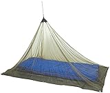 Mozzie Master Single Mosquito Camping and Travel Net, 100% Polyester, Compact and Lightweight, Fits Most Sleeping Bags, cots, and Tents (Olive Green)