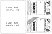 200 Half Sheet Shipping Labels, (2) - 8 1/2 X 5 1/2 Labels Per Sheet. Will Work in Both Laser and Inkjet Printers. Made of Heavyweight Material with Super Adhesive Sticker. For Use with Internet Postage Sites like Ebay, Paypal, Stamps.com