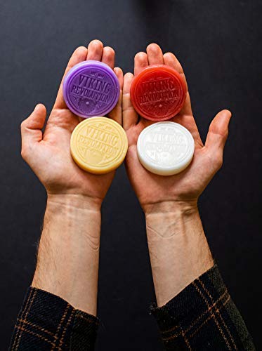 image for Viking Revolution Shaving Soap for Men - Shave Soap for Use with Shavi