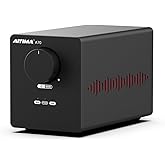 AIYIMA A70 Balanced Stereo Amplifier with PFFB,TPA3255 2 Channel Class D Amp for Desktop Home Theater Bookshelf Speaker,with XLR&RCA Inputs&Trigger Input (A70 + DC48V 5A Power Adapter)