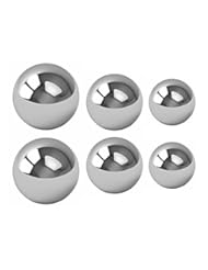 From Amazon.com. Click for details:
 BISS: 6 Hookah Stainless Steel Balls for Air Release Valve / 3 Sizes - BC Precision BISS: 6 Hookah Stainless Steel Balls for Air Release Valve / 3 Sizes - BC Precision