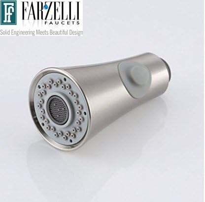 Farzelli F303-SP Pull Out Pull Down Spray Head Replacement Part in Stainless Steel