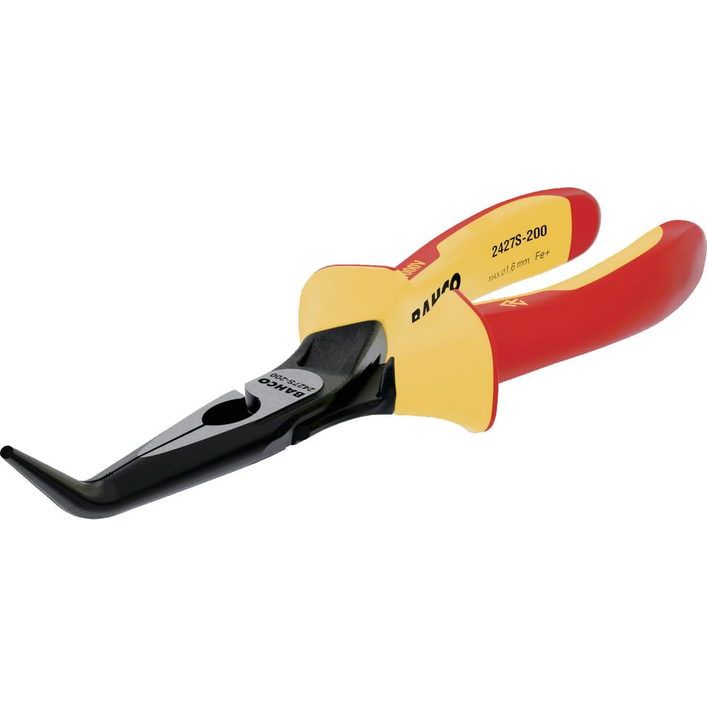 2427S Ergo™ Insulated 45° Bent Nose Pliers 200mm (8in)