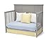 Delta Children Easton 4-in-1 Convertible Baby Crib, Greenguard Gold Certified, Grey