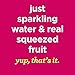 Spindrift, Sparkling Water, Raspberry, 12 oz (pack of 8)