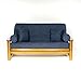 LS COVERS MIDNIGHT DENIM FULL FUTON COVER, Full Size Fits 6-8in Mattress, 54 x 75 Inch