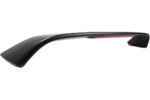 Car Rear Trunk Lip Spoiler for Civic 1996-2000 2DR Primered Car Rear Trunk Spoiler Wing LED Brake Light Black Spoilers Lamp A