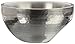 Elegance Hammered 12-Inch Stainless Steel Dual Angle Doublewall Serving Bowl