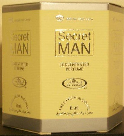 Secret Man - 6ml (.2oz) Roll-on Perfume Oil by Al-Rehab (Crown Perfumes) (Box of 6)