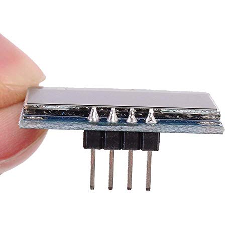 Organizer OLED Display Module 128 x 64 OLED Display I2C IIC SPI 0.96inch Arduino OLED Display IIC Serial OLED Module with SSD1306 for Raspberry Pi and Microcontroller - White Light (3pcs)