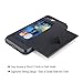 iPhone 7 Plus Case, Moonmini Card Slot Holder Shockproof Slim Fit Dual Layer Armor Wallet Protective Cover for iPhone 7 Plus - Black