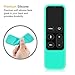 Fintie Protective Case for Apple TV 4K 5th, 4th Gen Remote - Casebot (Honey Comb Series) Lightweight (Anti Slip) Shock Proof Silicone Cover for Apple TV Siri Remote Controller, Mint Green