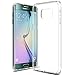 S7 Edge Case, MagicSky [Crystal Clear] [Air Hybrid] Shock-Absorbing Anti-Scratch Ultra Slim Bumper Case with Clear Back Panel Cover for Samsung Galaxy S7 Edge - Clear